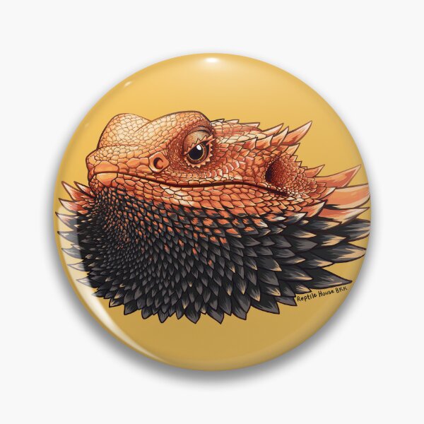 Item preview, Bearded Dragon Head designed and sold by NalinTJ.