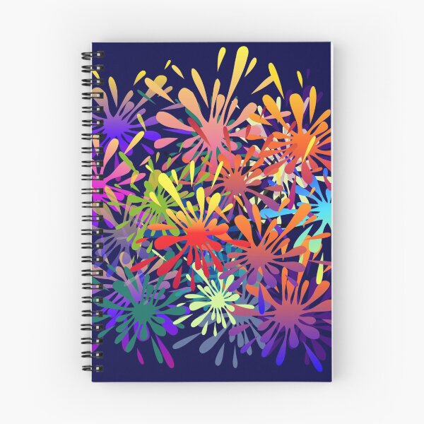 Item preview, Colorful Abstract Splash Painting designed and sold by SamirArt.