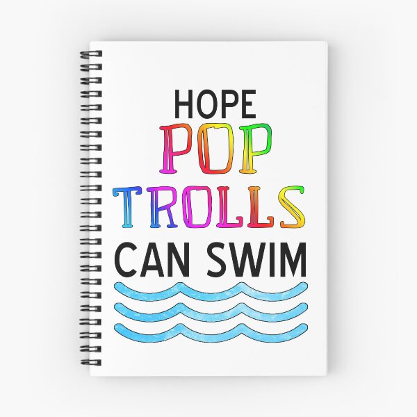 Item preview, Trolls-Inspired "Hope Pop Trolls Can Swim" designed and sold by mulberrydragon.
