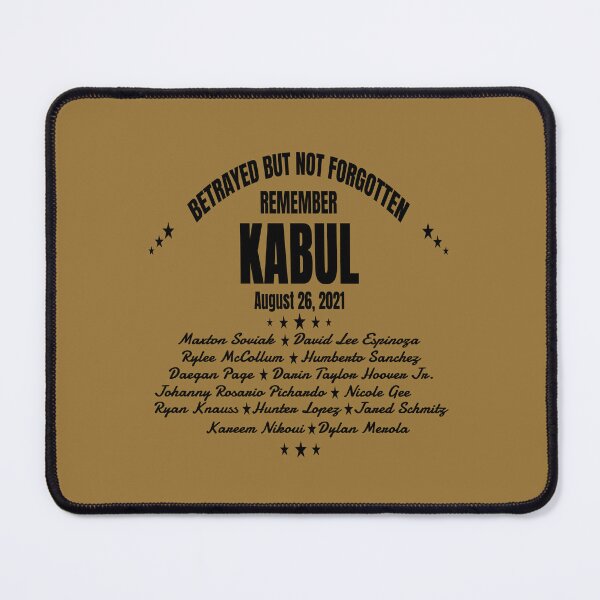Item preview, Remember Kabul - Betrayed But Not Forgotten designed and sold by Rallywear.