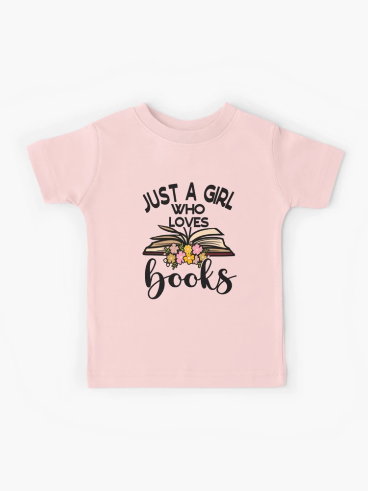 T-shirt enfant for Sale avec l'œuvre « Juste une fille qui aime le cadeau  des chevaux pour les filles » de l'artiste JooArtPrints