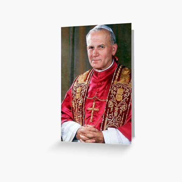 St. John Paul II Greeting Card