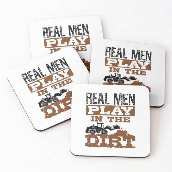 Item preview, Construction Worker Real Men Play In The Dirt designed and sold by jaygo.