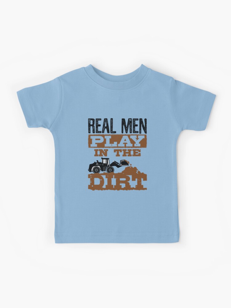 Kids sales construction shirt