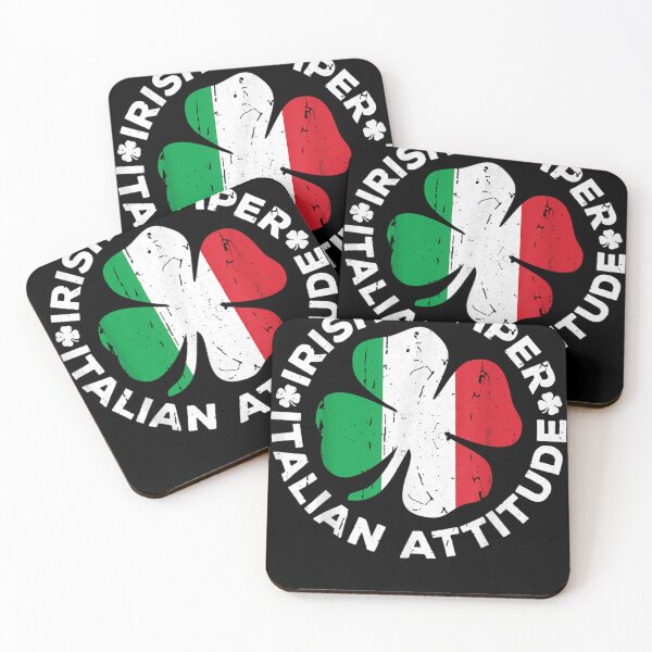 Item preview, Irish Temper Italian Attitude T-Shirt St Patrick's Day designed and sold by DKshowmaker.