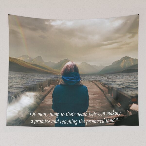 Item preview, Fantasy Fun Image of a Girl Breaking a Promise She Has Made Quotation designed and sold by NovawayDirect.