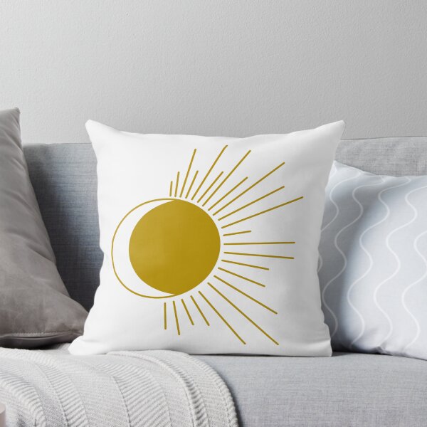 Item preview, duality of the gemini energy (sun and moon) - moon outline designed and sold by rosecolashop.