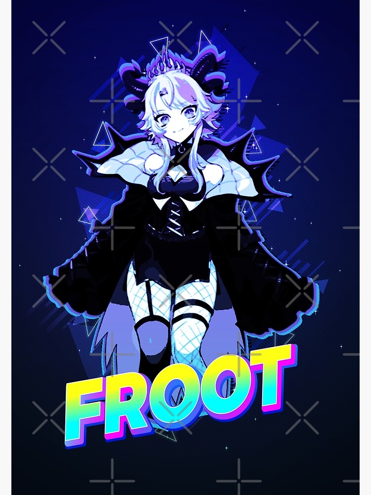 "Apricot Froot Vtuber" Poster by WaifuFury Redbubble