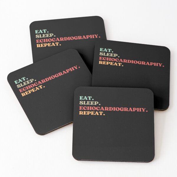 Item preview, FUNNY EAT SLEEP ECHOCARDIOGRAPHY REPEAT QUOTE - BEST GIFT FOR ECHOCARDIOGRAPHER DAD designed and sold by MeDoryaShop.