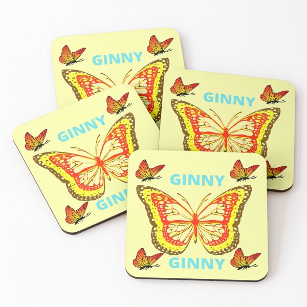 Item preview, NAME GINNY ( BUTTERFLY) designed and sold by lovingtouch.