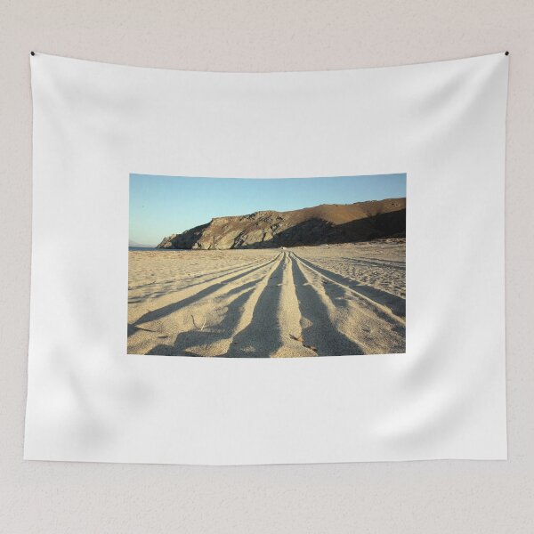 Item preview, White sand beach landscape designed and sold by LuminusProject.