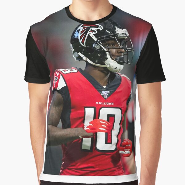 Atlanta Falcons Calvin Ridley #18 Tee T-Shirt Youth X-Large XL Red