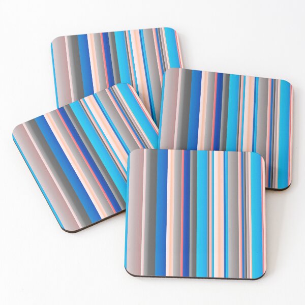 Item preview, Stripes For Life (90's Blues) designed and sold by bluAvocado.