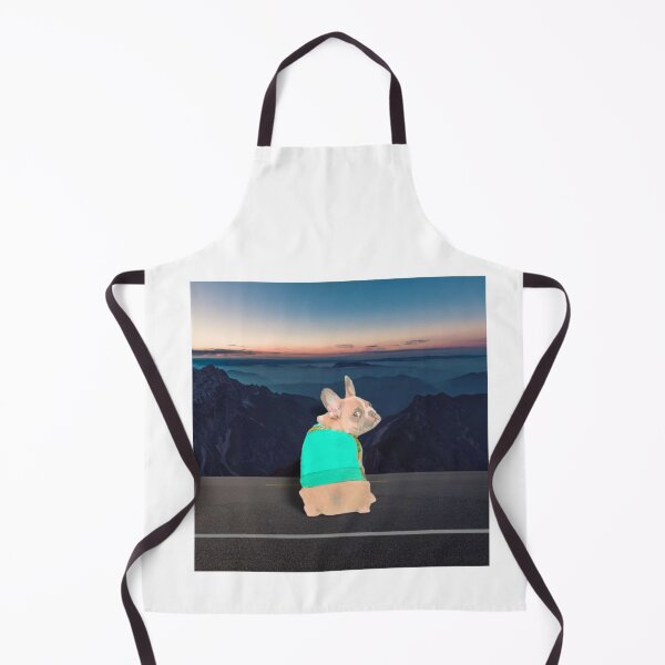 Item preview, Beautiful Sitting Pug Dog by the Sunset Oil Painting Design designed and sold by ManifestoDesign.