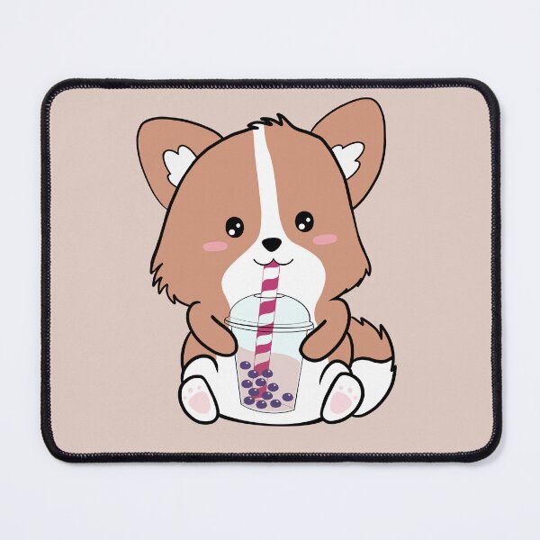 Item preview, Boba Corgi designed and sold by smoochugs.