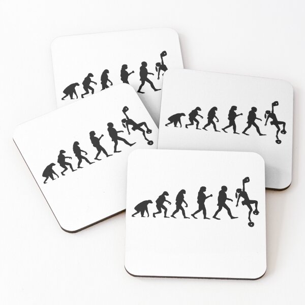 Item preview, Boulder Evolution lady gift women bouldering designed and sold by DerNerd.
