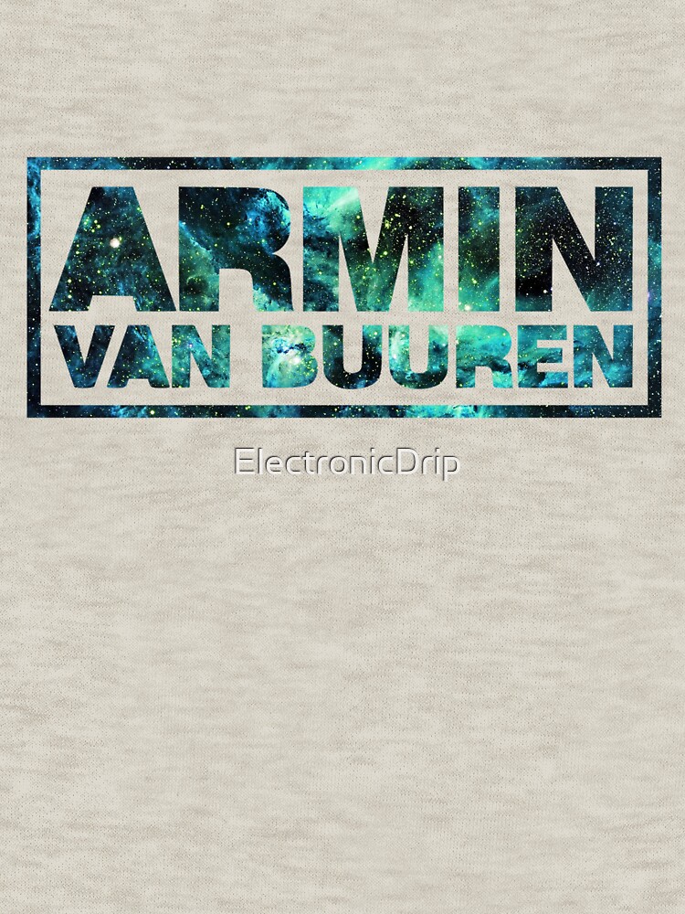 Thumbnail 7 von 7, Classic T-Shirt, Trance Armin Grüne Galaxie designt und verkauft von ElectronicDrip.