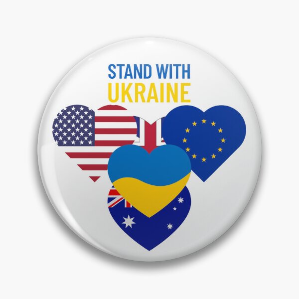 Item preview, Stand With Ukraine designed and sold by Yesmalady.