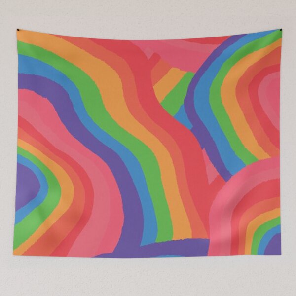 Artikelvorschau, Regenbogenmuster entworfen und verkauft von annaferarts.