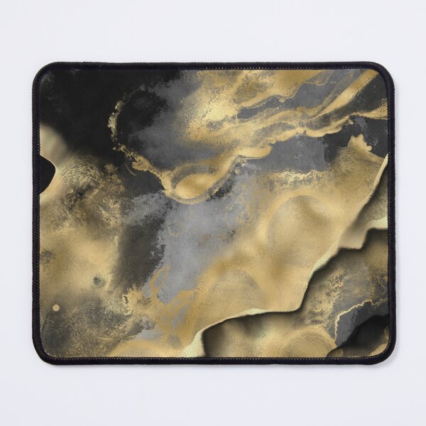 Item preview, Abstract Gold and Black Modern Art designed and sold by meggydesigns.