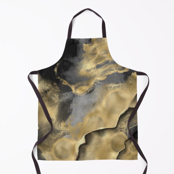 Item preview, Abstract Gold and Black Modern Art designed and sold by meggydesigns.