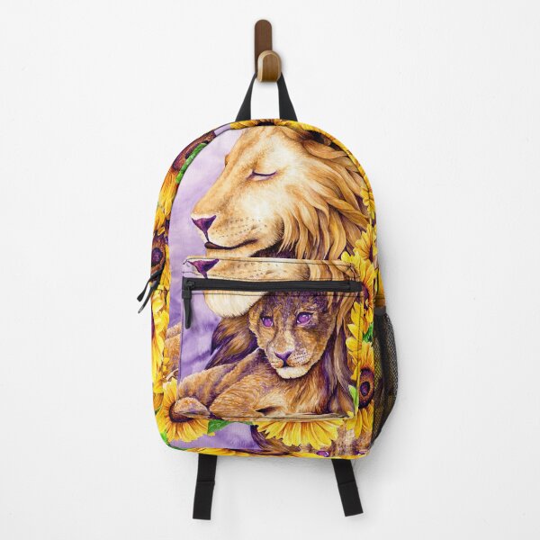 Item preview, True love - Lion with lion cub designed and sold by MandalaSoul.