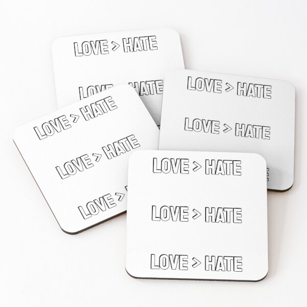 Item preview, Love is greater than hate sticker pack designed and sold by Inspirationmotivation.