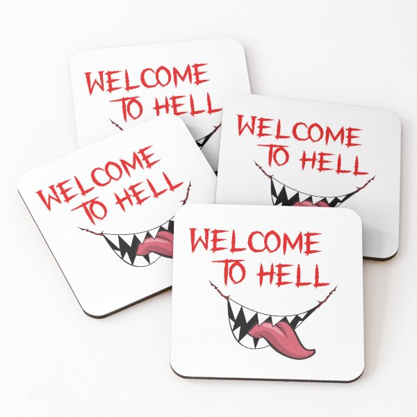 Item preview, Welcome to hell evil smile designed and sold by TheCosmoWest.