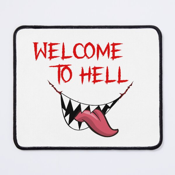 Item preview, Welcome to hell evil smile designed and sold by TheCosmoWest.