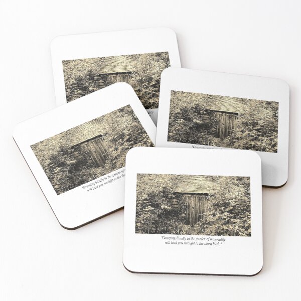 Item preview,  Novelty being Too Material a Person Warning Quotation  designed and sold by NovawayDirect.