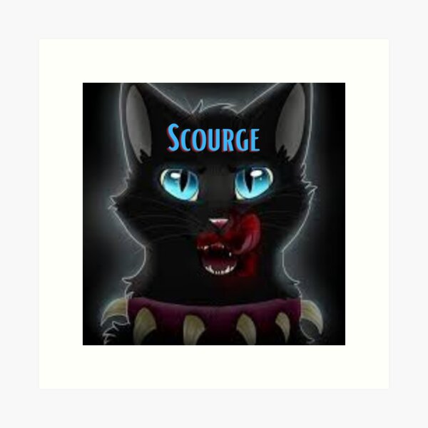 Scourge (Art by meocchia)  Warrior cats scourge, Warrior cats art, Warrior  cats