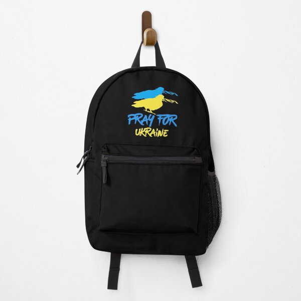 Item preview, Ukraine Ukrainian Flag Cyrillic / pray for Ukraine designed and sold by medbouk1.