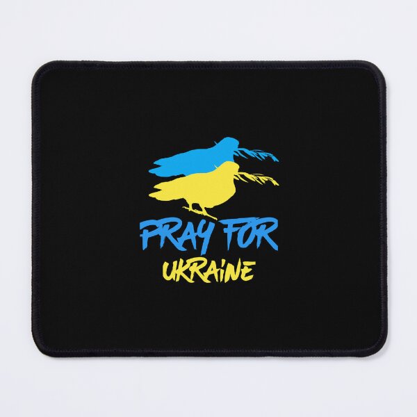 Item preview, Ukraine Ukrainian Flag Cyrillic / pray for Ukraine  designed and sold by medbouk1.