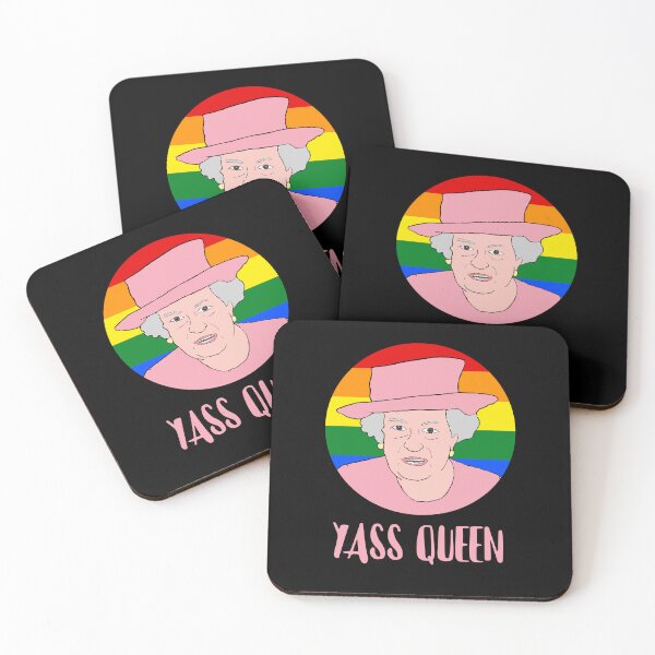 Item preview, Yass Queen LGBT Cartoon designed and sold by RevolutionInPaint.