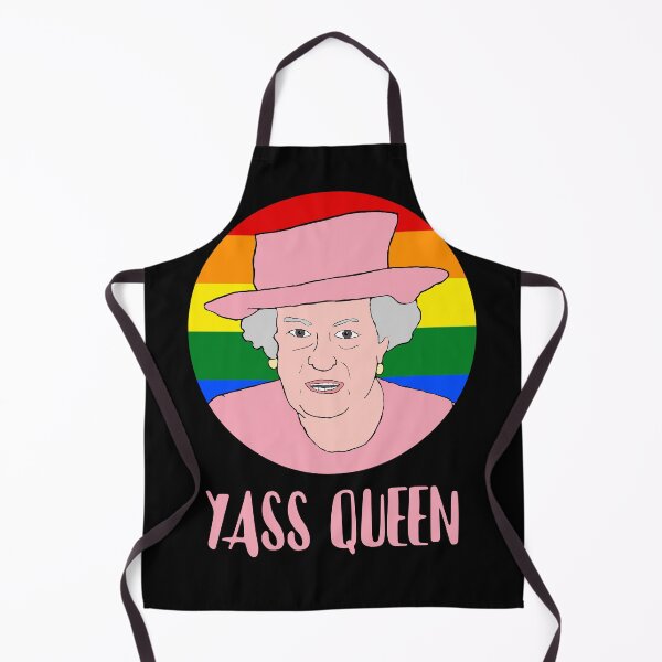 Item preview, Yass Queen LGBT Cartoon designed and sold by RevolutionInPaint.