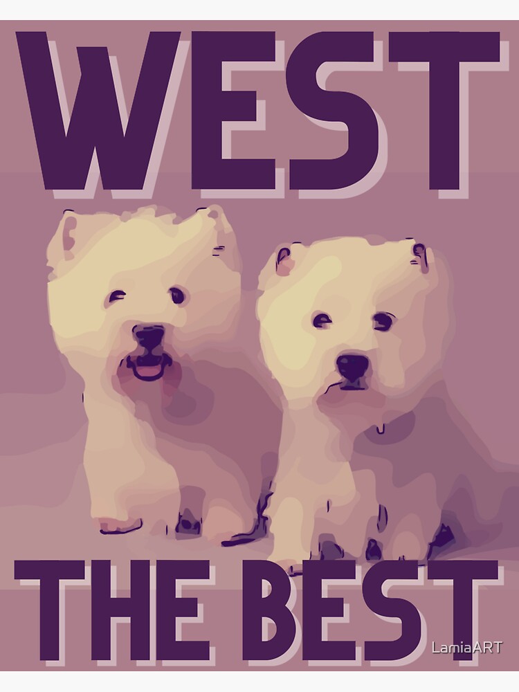 “westy” Sticker by LamiaART | Redbubble