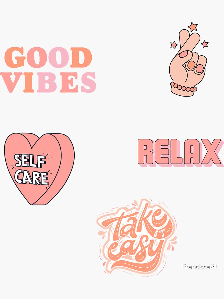 "Self Love Sticker Pack" Sticker By Francisca21 | Redbubble