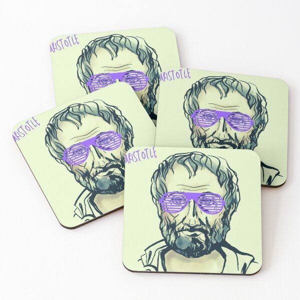Item preview, ARISTOTLE with swaggy glasses - fun student teacher philosophy meme gift quote designed and sold by PHILOSOPHY-SWAG.