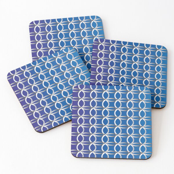 Item preview, Printed in blue and silver tones designed and sold by Martapp.