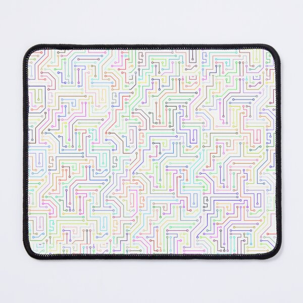 Item preview, Colored Computer Circuit Board - Pattern designed and sold by TheEndlessStore.