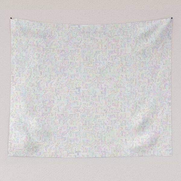 Item preview, Colored Computer Circuit Board - Pattern designed and sold by TheEndlessStore.
