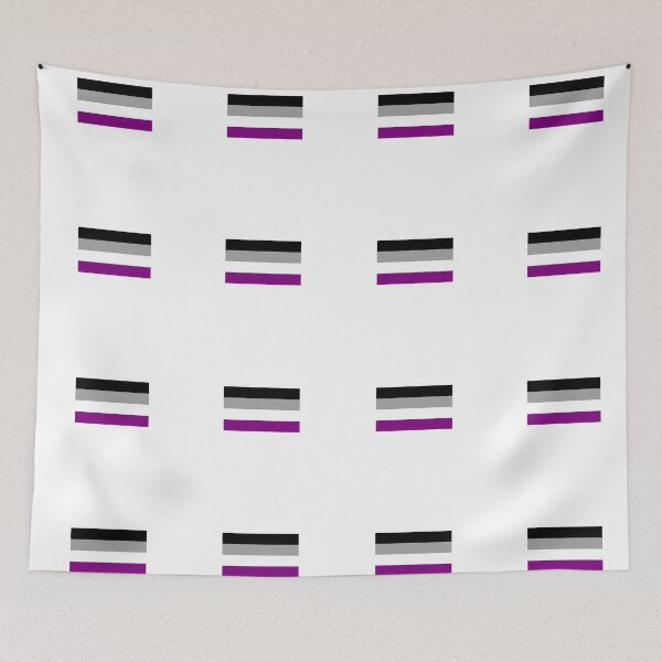 Item preview, Asexual flag sticker pack - 16 asexuality stickerpack designed and sold by Inspirationmotivation.