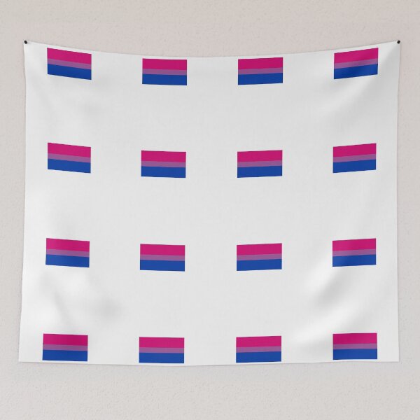 Item preview, Bisexual flag sticker pack - 16 bi stickerpack designed and sold by Inspirationmotivation.
