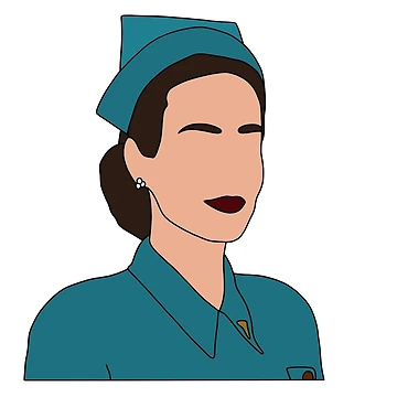 Artwork thumbnail, Mildred Ratched  by Stickersbytrin  :)