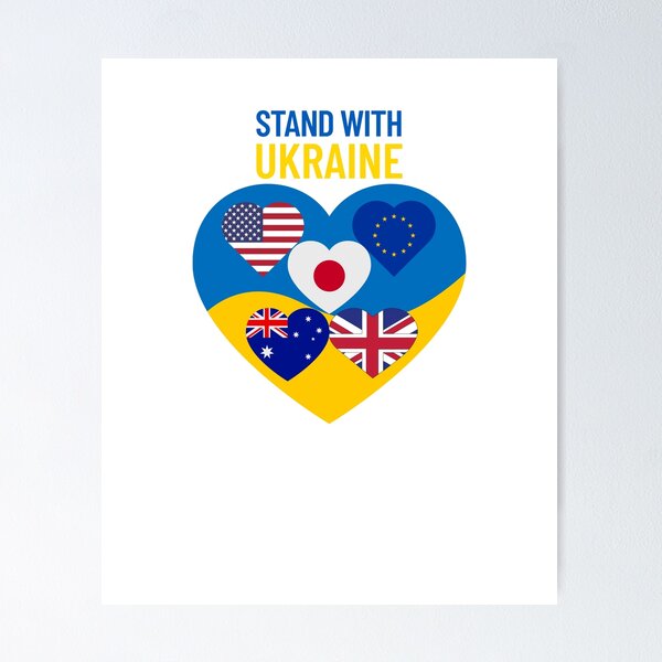 Item preview, Stand With Ukraine designed and sold by Yesmalady.