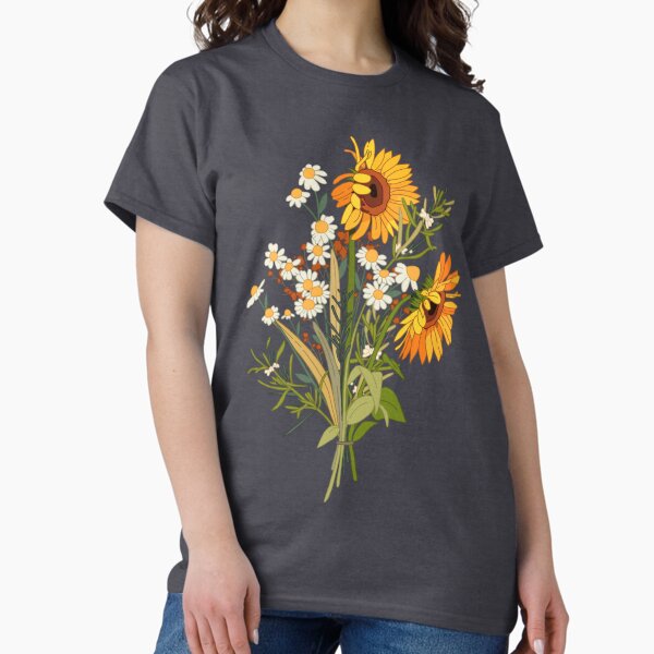 Item preview, Tournesols et marguerites designed and sold by Xiineas.