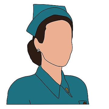 Artwork thumbnail, Mildred Ratched by Stickersbytrin :)