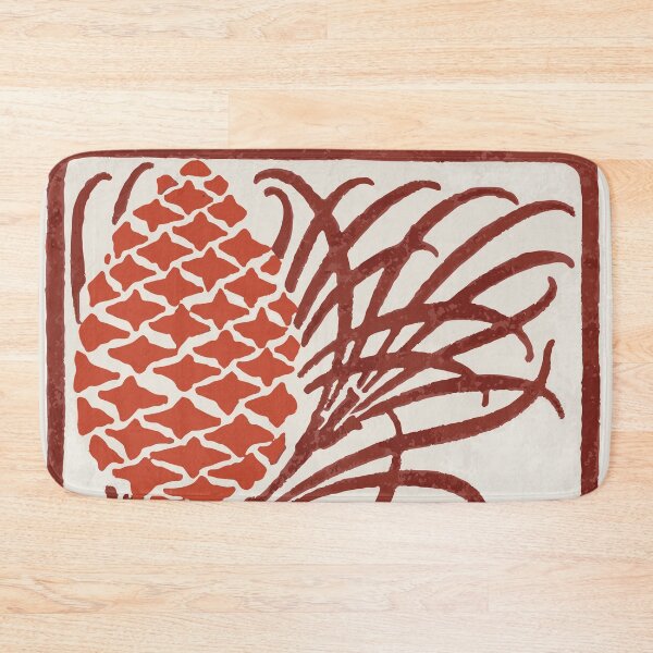Item preview, Vintage Decorative Pinecone Tile Illustration from Combinaisons Ornementales (c.1900) designed and sold by Douglas E. Welch Design and Photography.