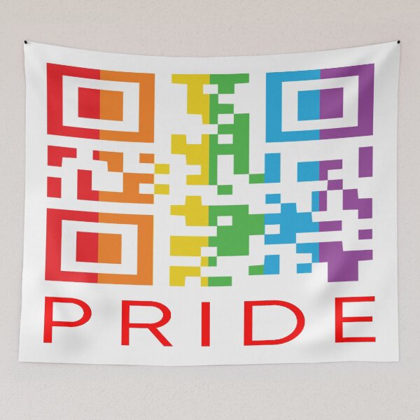 Item preview, Pride QR Code  - Gay Pride designed and sold by MauveMoves.