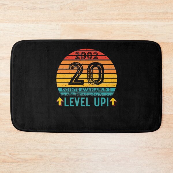 Item preview, 20 Year Old Birthday Gift Level UP 2002 designed and sold by UniqueBPresent.